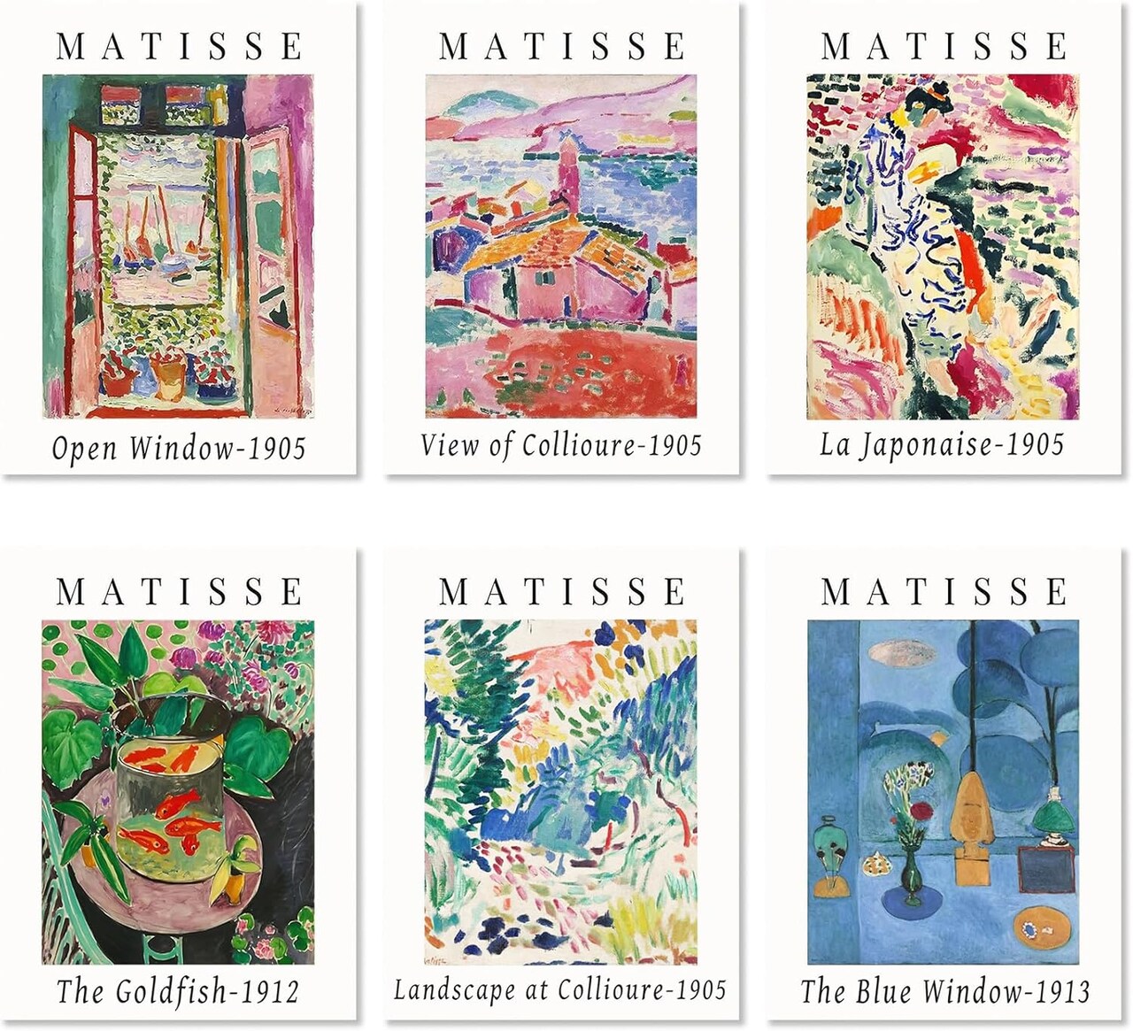 Diamond Painting Kits for Adults – 6 Pack 5D Full Drill DIY Diamond Art Set, 12x16 Inch Gem Art Paintings for Home Décor